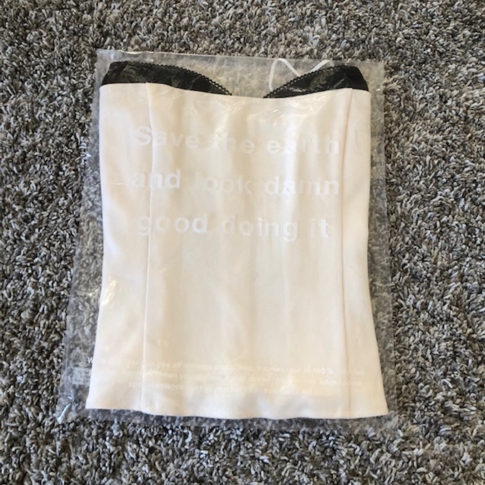 Reformation Melanie Top Sz4 Ivory - Picture 4 of 7